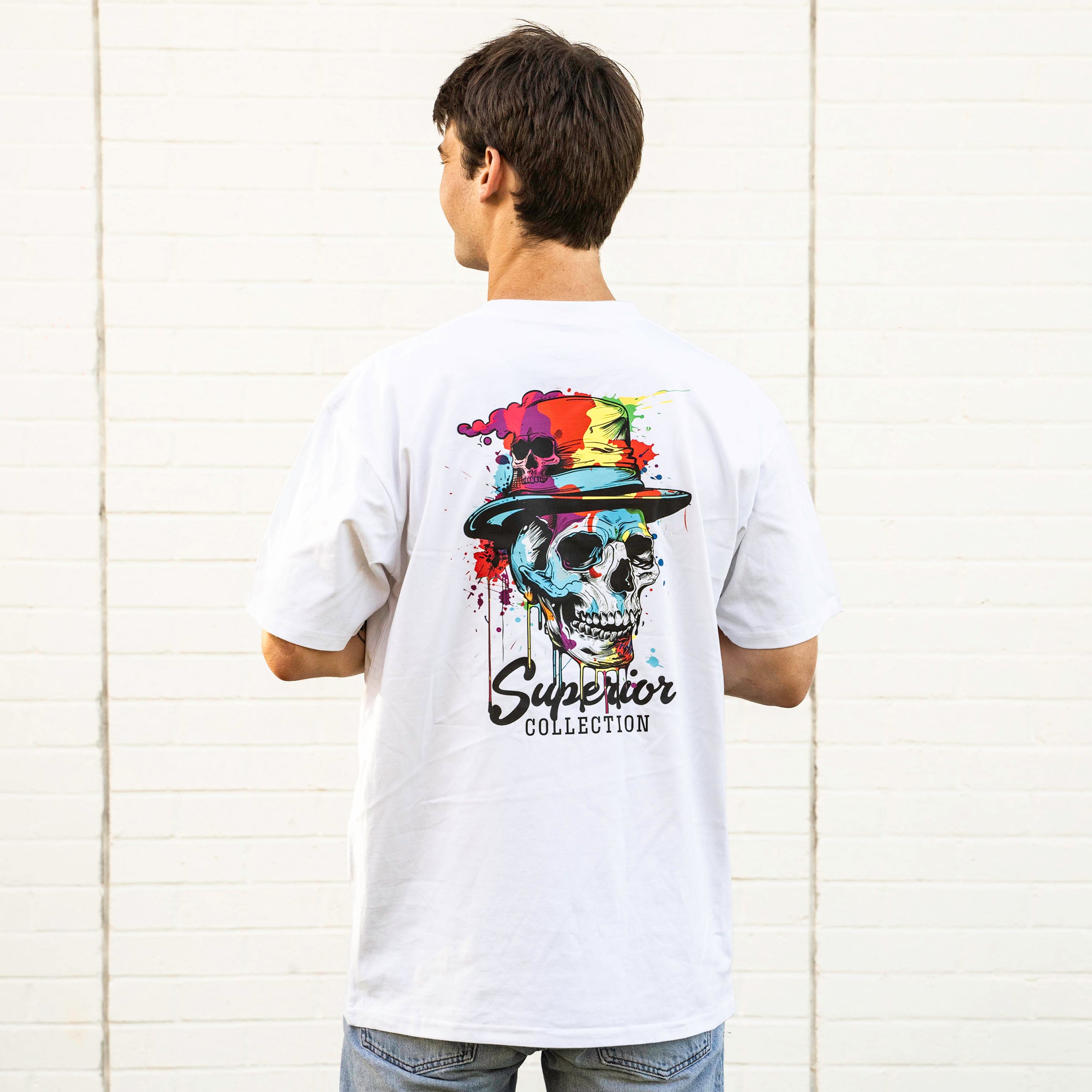 『TEN TEE S DARI SKULL WHITE L』 Shop Mister Tee Skull Hustle R12 Tee MTUS391-US-00220 white